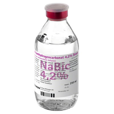 NATRIUMHYDROGENCARBONAT 4,2% Infusionslösung - 10X250ml