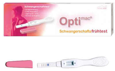 OPTIMAC Schwangerschafts-Frühtest - 1St - Schwangerschafts- & Ovulationstests