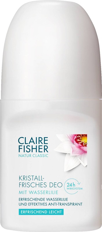 CLAIRE FISHER Nat.Classic Wasserlilien Deo Roll