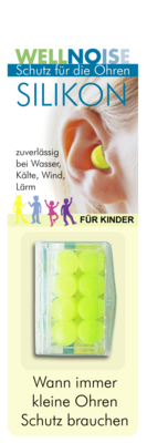 WELLNOISE Ohrenstopfen f.Kinder Blister - 4X2St