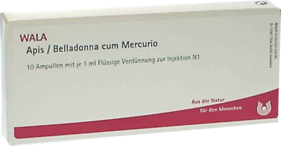 APIS BELLADONNA cum Mercurio Ampullen - 10X1ml
