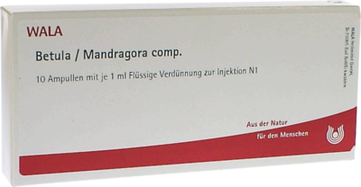 BETULA/MANDRAGORA comp.Ampullen - 10X1ml