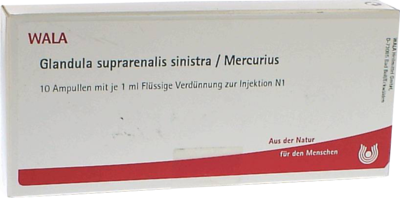 GLANDULA SUPRARENALIS sinistra/Mercurius Ampullen - 10X1ml