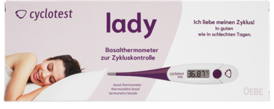 CYCLOTEST lady Basalthermometer - 1St - Thermometer