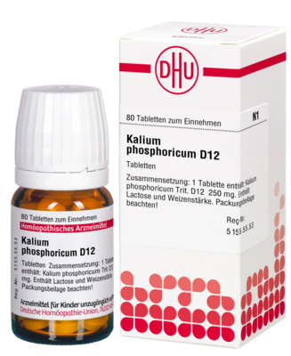 KALIUM PHOSPHORICUM D 12 Tabletten - 80St