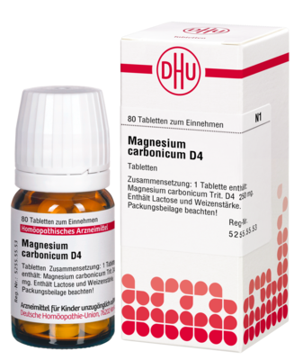MAGNESIUM CARBONICUM D 4 Tabletten - 80St