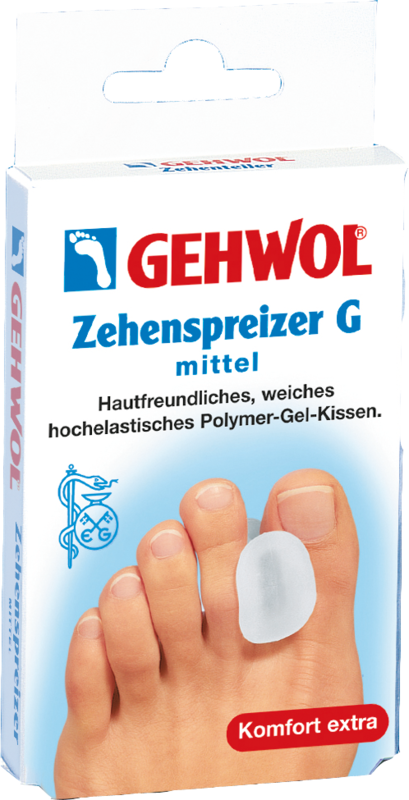 GEHWOL Polymer Gel Zehen Spreizer G mittel