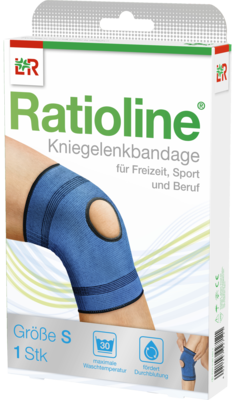 RATIOLINE active Kniegelenkbandage Gr.S - 1St - Knie- und Beinbandagen