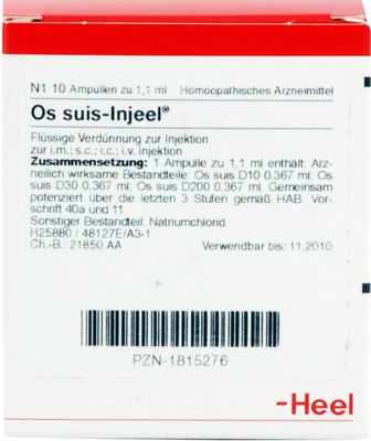 OS SUIS Injeel Ampullen - 10St