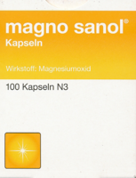 MAGNO SANOL Kapseln - 100St - Magnesium