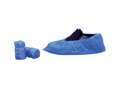 ÜBERSCHUHE Einmal Kunststoff blau - 100St