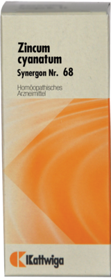 SYNERGON KOMPLEX 68 Zincum cyanatum Tropfen - 50ml