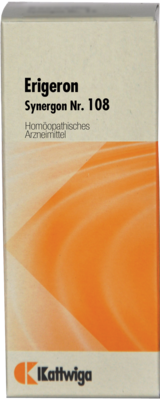 SYNERGON KOMPLEX 108 Erigeron Tropfen - 50ml