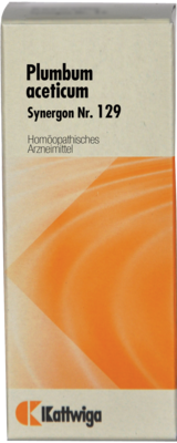 SYNERGON KOMPLEX 129 Plumbum aceticum Tropfen - 50ml