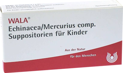 ECHINACEA/MERCURIUS comp.Kindersuppositorien - 10X1g