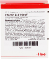 VITAMIN B2 INJEEL Ampullen - 10St