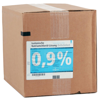 ISOTONISCHE NaCl 0,9% DELTAMEDICA Inf.-Lsg.Plastik - 10X500ml