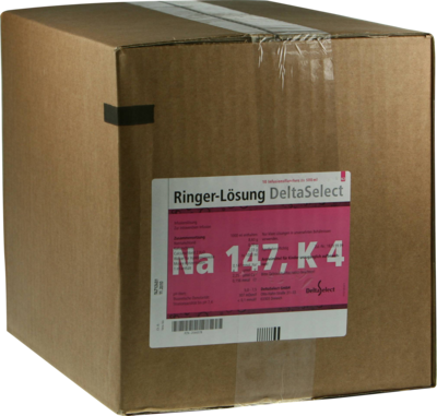 RINGER LÖSUNG Plastik - 10X500ml