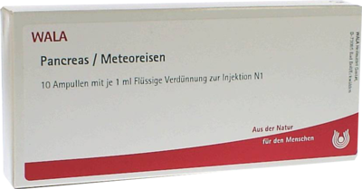 PANCREAS/METEOREISEN Ampullen - 10X1ml
