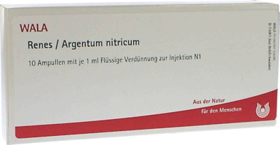 RENES/ARGENTUM nitricum Ampullen - 10X1ml