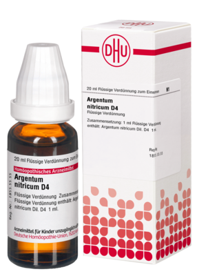 ARGENTUM NITRICUM D 4 Dilution - 20ml