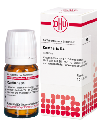 CANTHARIS D 4 Tabletten - 80St