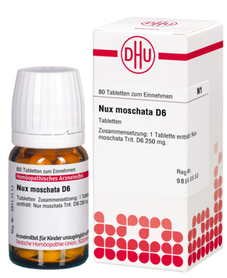 NUX MOSCHATA D 6 Tabletten - 80St