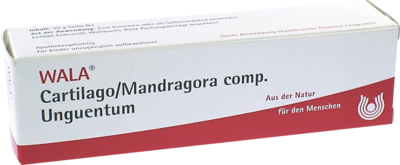 CARTILAGO/Mandragora comp Unguentum - 30g