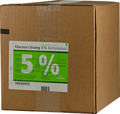 GLUCOSE 5% DELTAMEDICA Infusionslösung Plastikfl. - 10X500ml