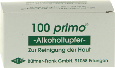 PRIMO Alkoholtupfer - 100St