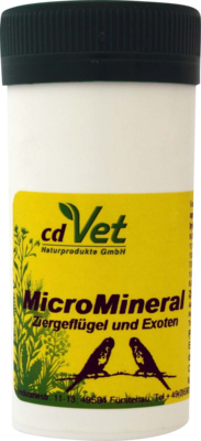 MICROMINERAL Tauben/Ziervögel - 25g - Haut & Gefieder