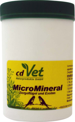 MICROMINERAL Tauben/Ziervögel - 150g - Haut & Gefieder