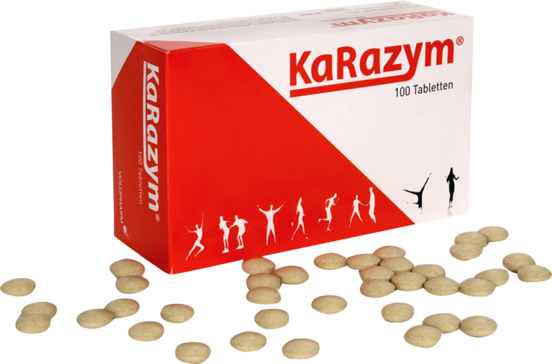 KARAZYM magensaftresistente Tabletten