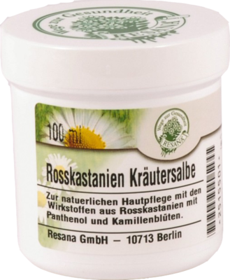 ROSSKASTANIEN KRÄUTER Salbe - 100ml