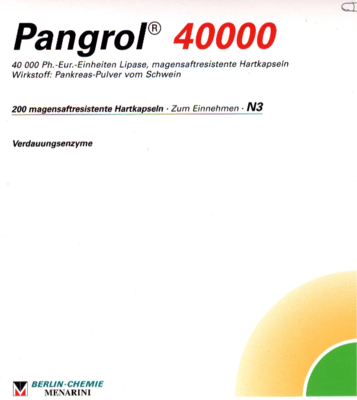 PANGROL 40.000 Hartkps.m.magensaftr.überz.Pell. - 200St - Verdauungsenzyme