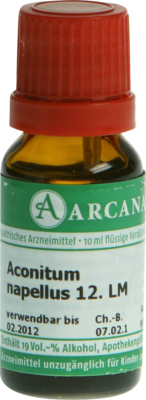 ACONITUM NAPELLUS LM 12 Dilution - 10ml