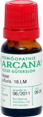 HEPAR SULFURIS LM 18 Dilution - 10ml