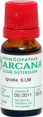 IGNATIA LM 6 Dilution - 10ml