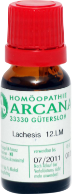 LACHESIS LM 12 Dilution - 10ml