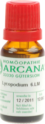 LYCOPODIUM LM 6 Dilution - 10ml - K - Q