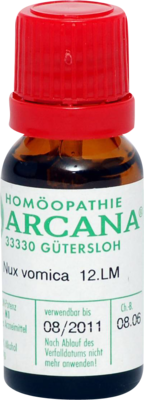 NUX VOMICA LM 12 Dilution - 10ml