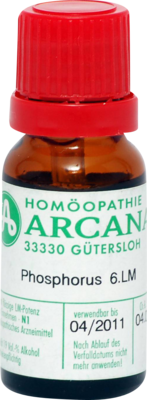 PHOSPHORUS LM 6 Dilution - 10ml