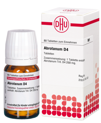 ABROTANUM D 4 Tabletten - 80St - A - A
