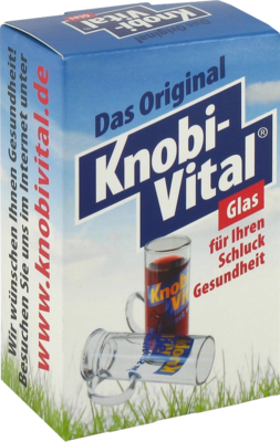 KNOBIVITAL Glas 5 cl Messbecher - 50ml - Abwehrstärkung