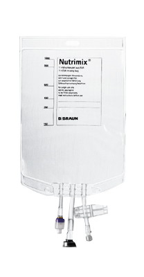 NUTRIMIX Mischbeutel m. 3 Zuleitungen - 3L