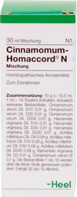 CINNAMOMUM HOMACCORD N Tropfen - 30ml
