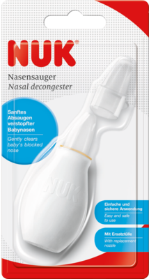 NUK Nasensauger Gr.1 weiß Krt. - 1St