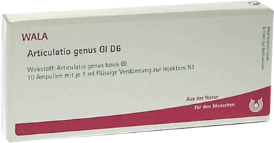 ARTICULATIO genus GL D 6 Ampullen - 10X1ml