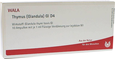 THYMUS GLANDULA GL D 4 Ampullen - 10X1ml