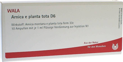 ARNICA E Planta tota D 6 Ampullen - 10X1ml
